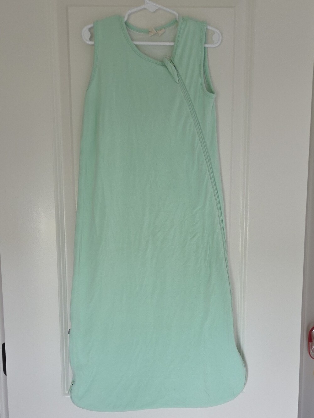 Kyte Mint Green Sleeveless Zip Front Sleep Sack